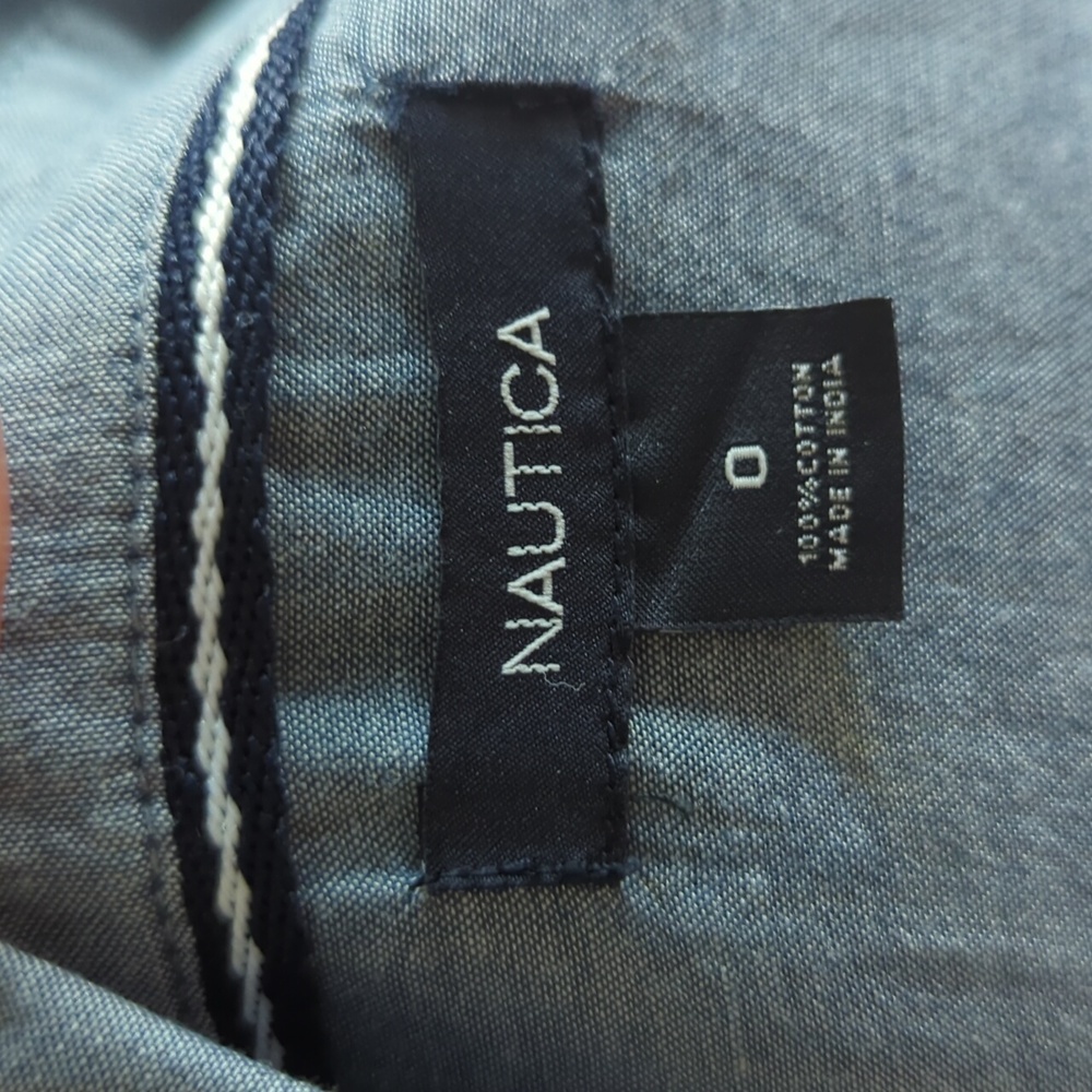 NAUTICA 100% Cotton Dress Size 0 (Small) - Picture 9 of 10
